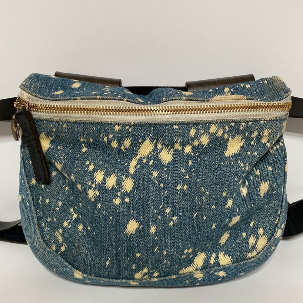 Clare V. Denim Belt Bag, Bag only No Belt
